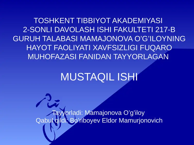 Fuqaro muhofazasi tibbiyoti, vazifasi, tamoyillari