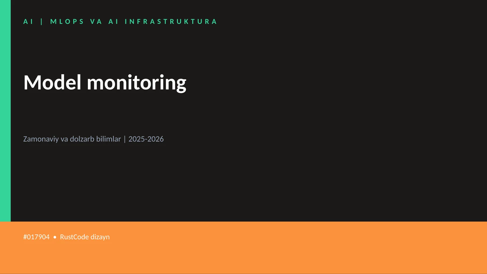 MLOPS VA AI INFRASTRUKTURA