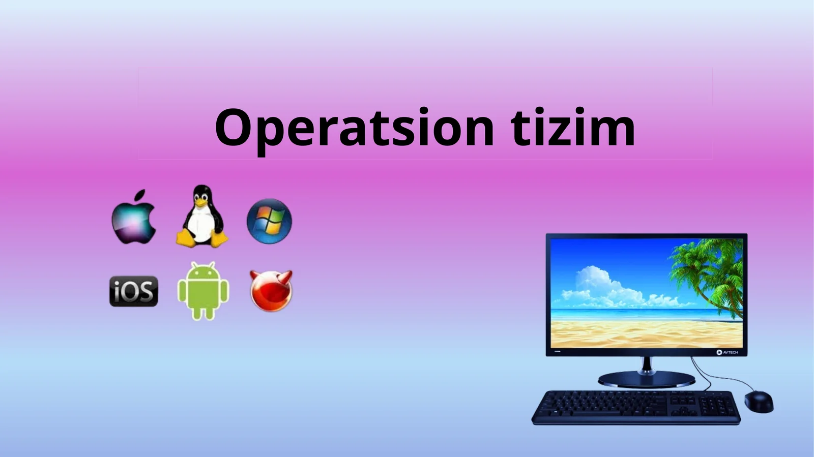 Operatsion tizim
