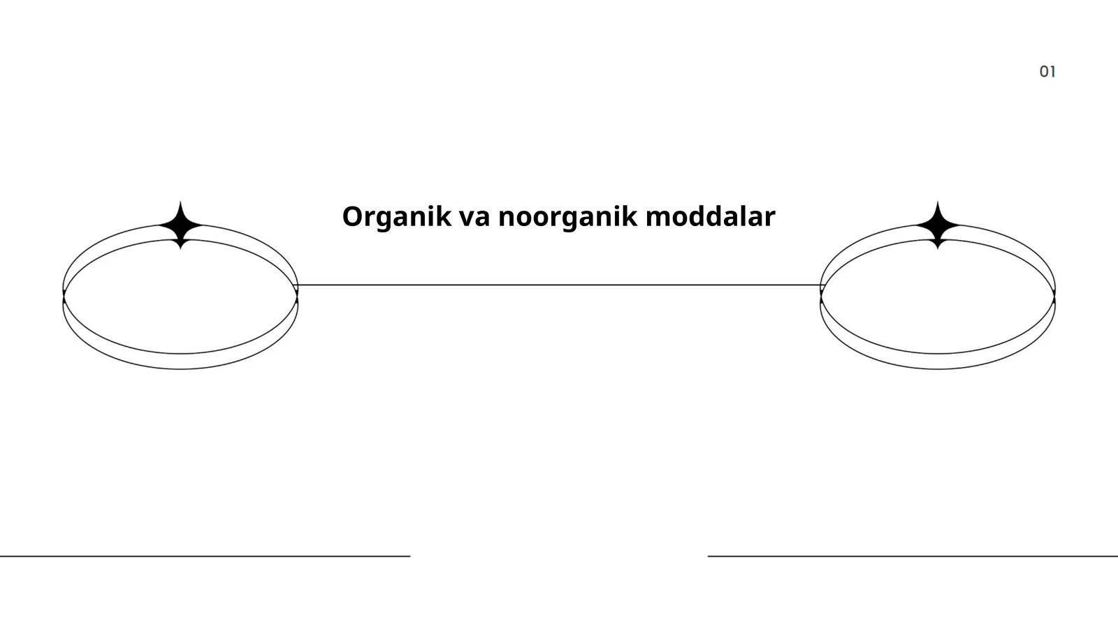 Organik va noorganik moddalar