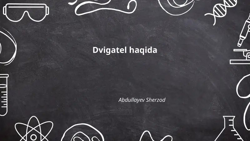 Dvigatel haqida