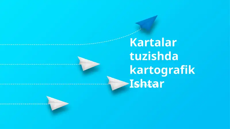 Kartalar tuzishda kartografik Ishtar