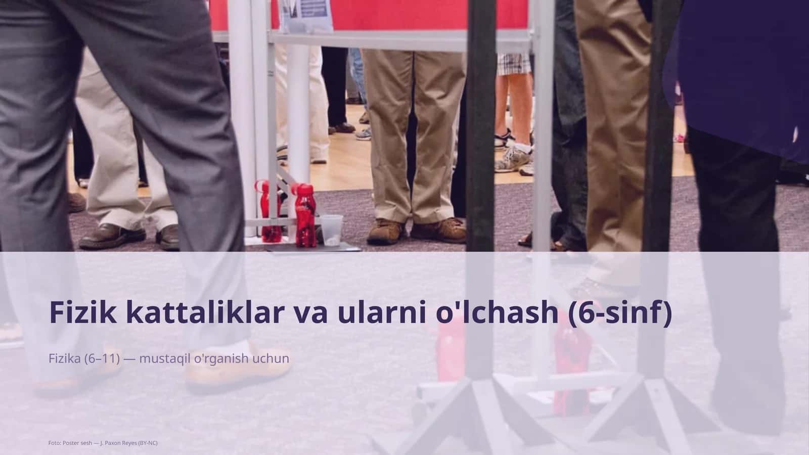 Fizik kattaliklar va ularni o'lchash (6-sinf)
