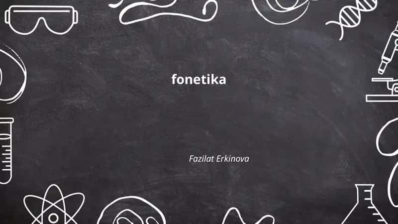 Fonetika
