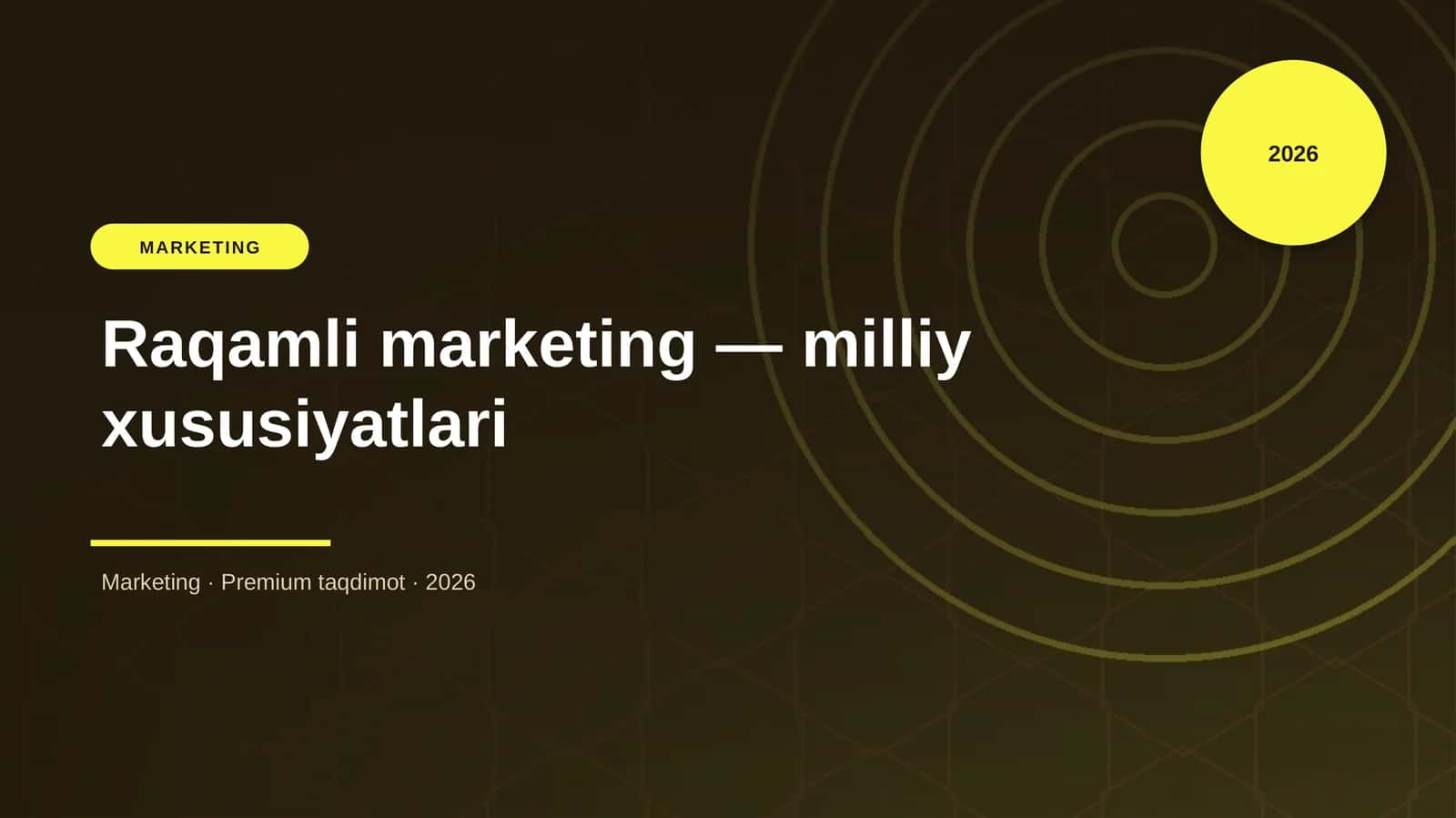Raqamli marketing — milliy xususiyatlari
