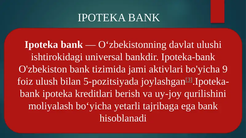 IPOTEKA BANK