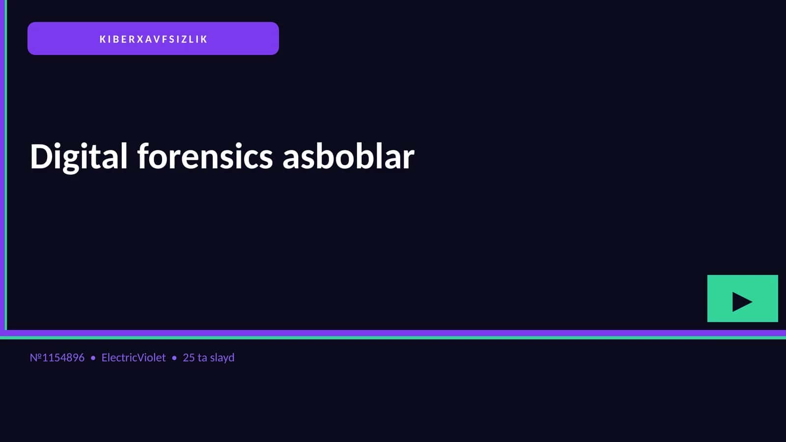 KIBERXAVFSIZLIK