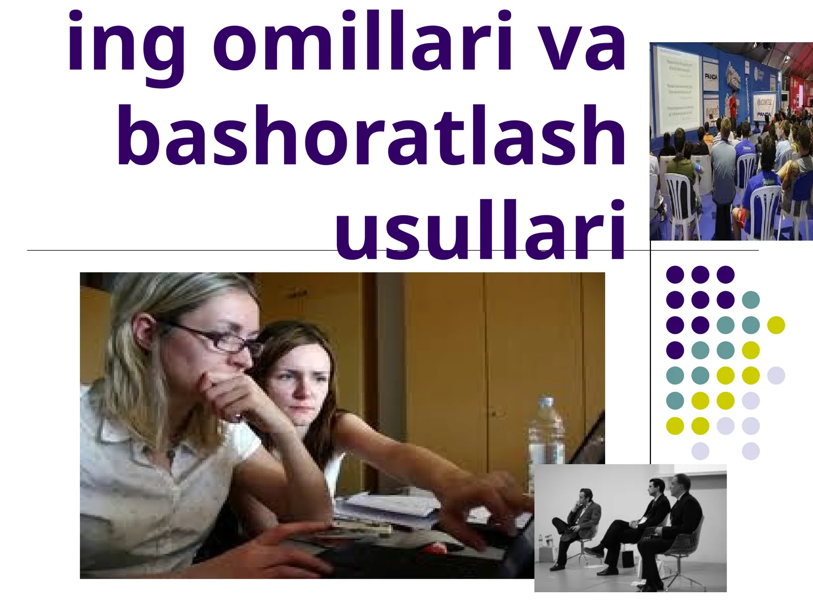 Innovatsion menejment rivojlantirishning omillari va bashoratlash usullari