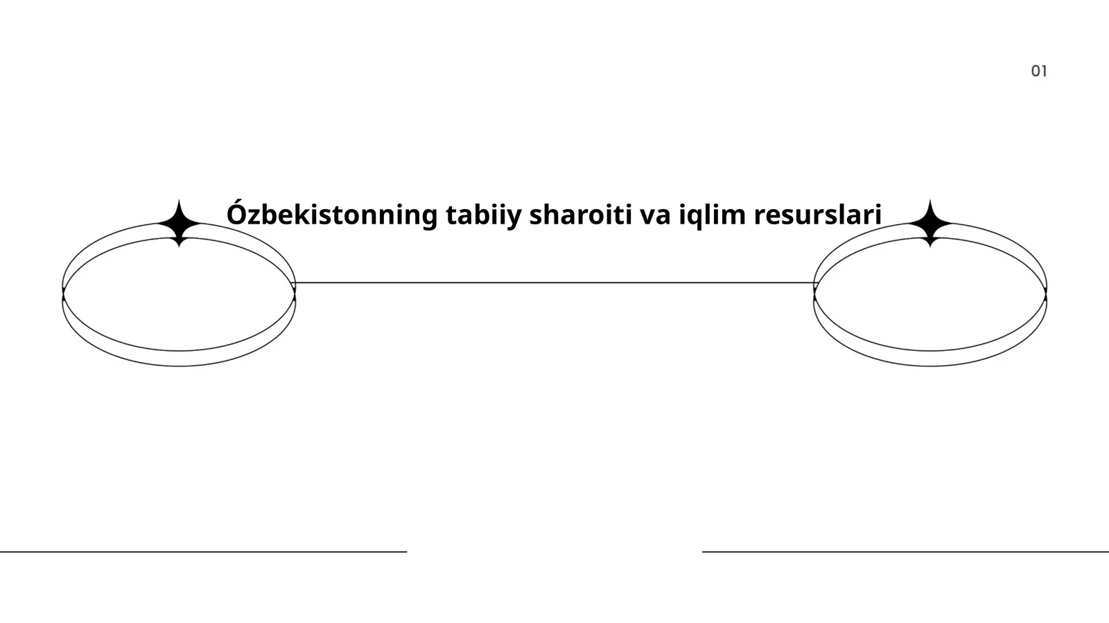Ózbekistonning tabiiy sharoiti va iqlim resurslari