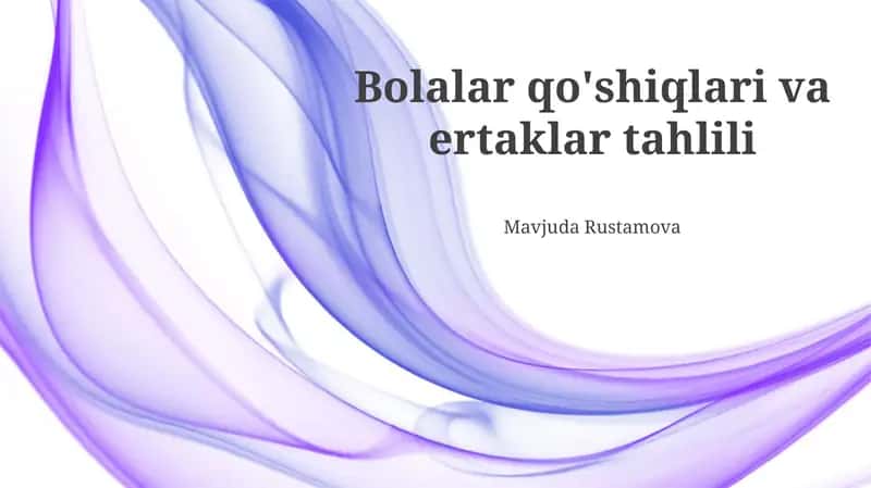 Ertaklar tahlili