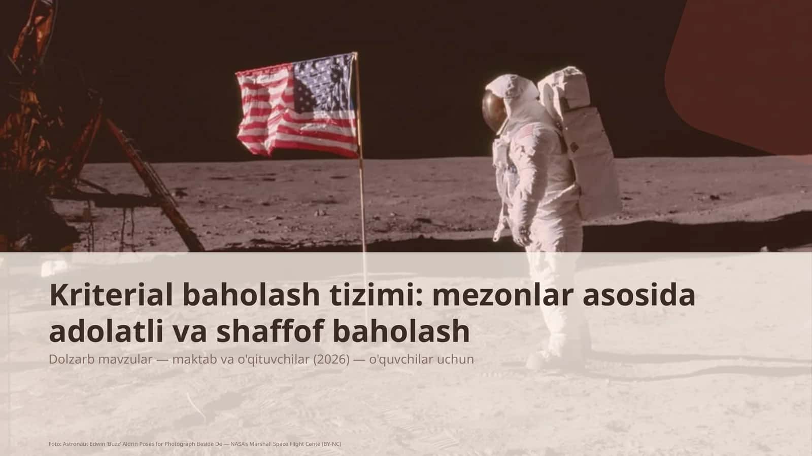 Kriterial baholash tizimi: mezonlar asosida adolatli va shaffof baholash