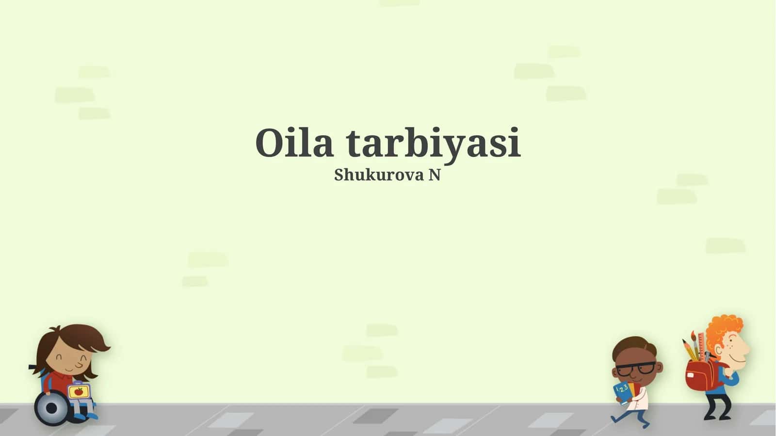 Oila tarbiyasi