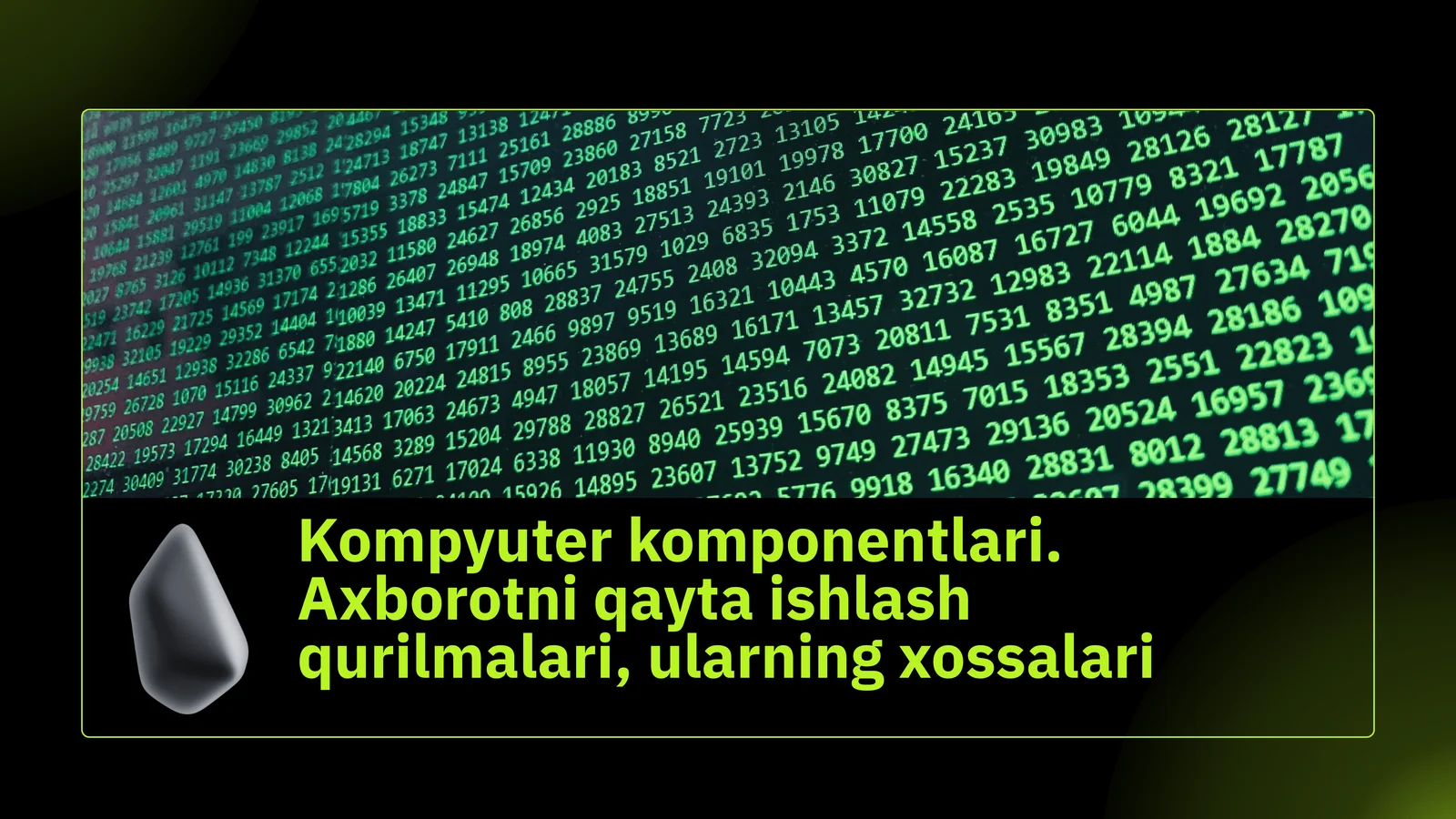 Kompyuter komponentlari