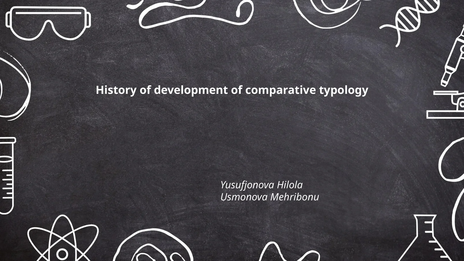 History of development of comparative typology