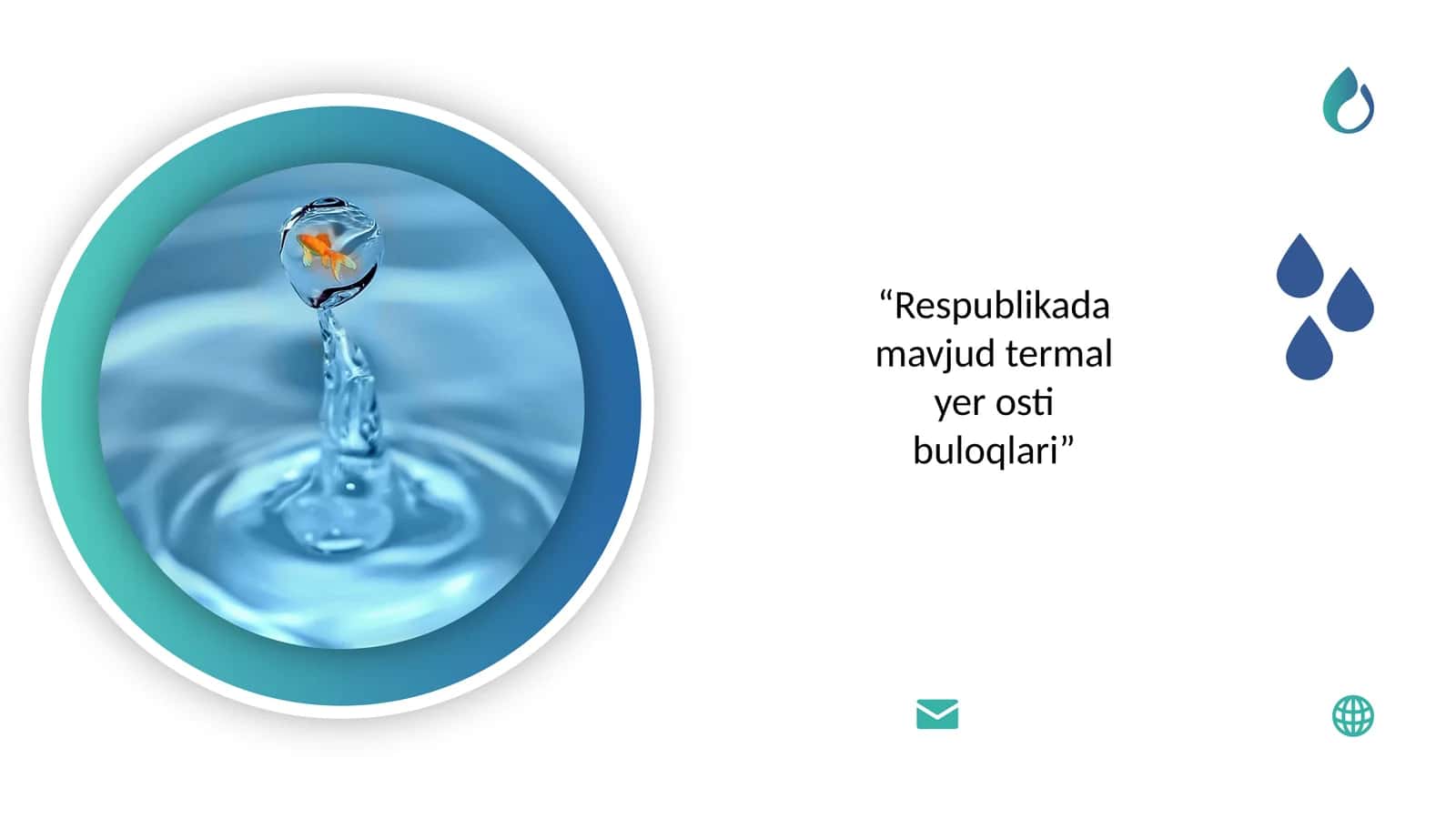 “Respublikada mavjud termal yer osti buloqlari”