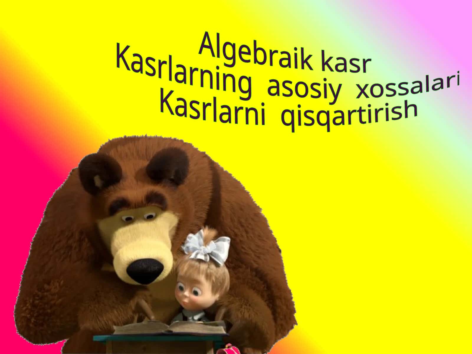 Algebraikkasr