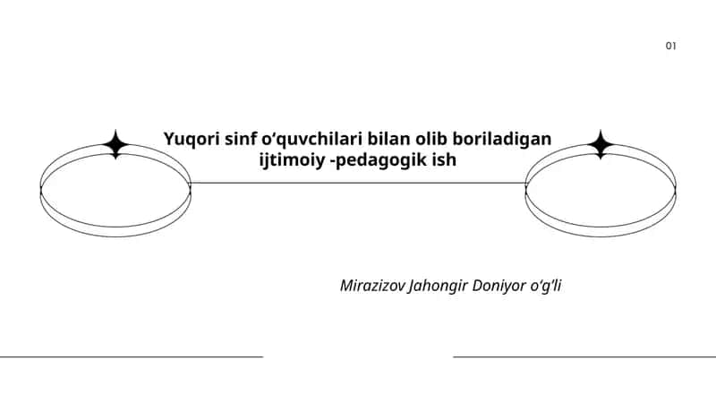Yuqori sinf oʻquvchilari bilan olib boriladigan ijtimoiy -pedagogik ish