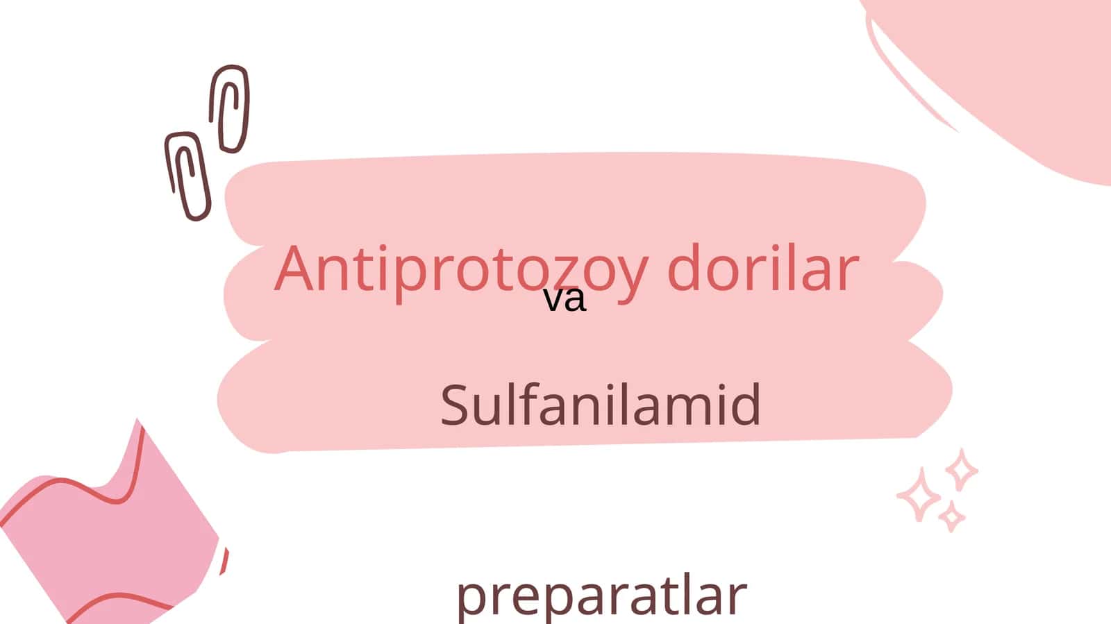 Antiprotozoydorilar