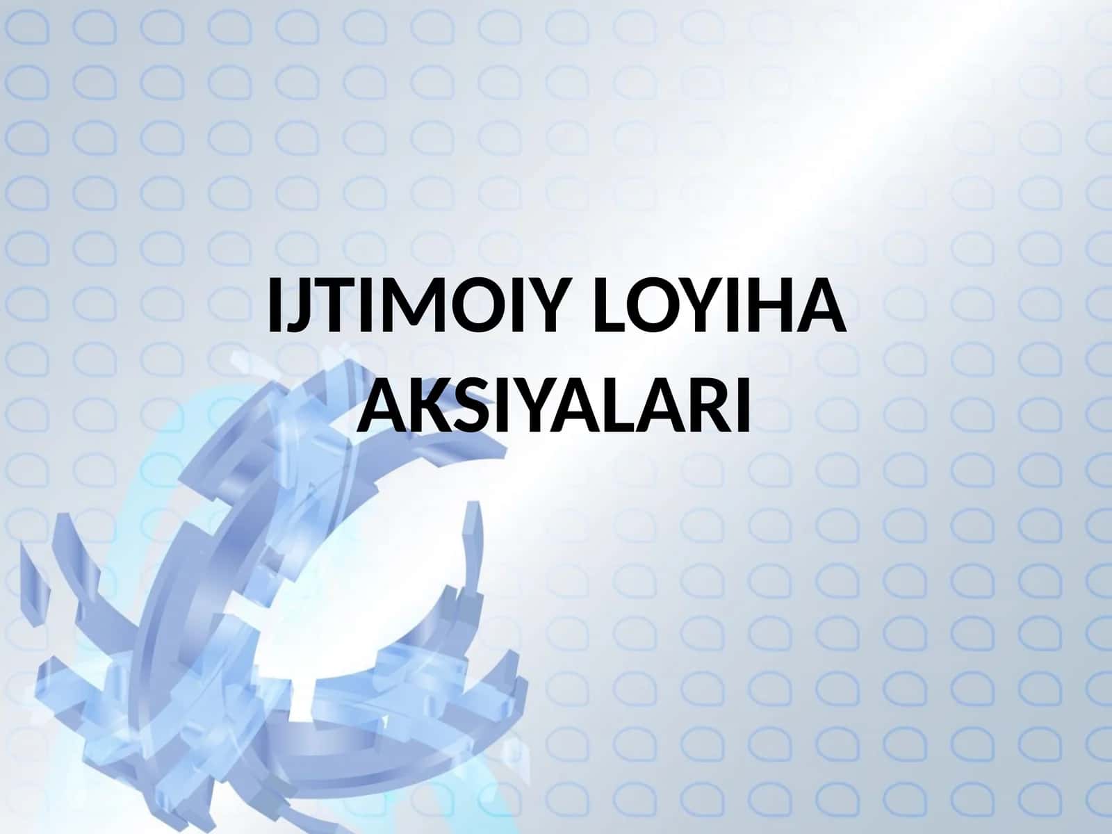 Tibbiyot kolleji ijtimoiy loyihalari