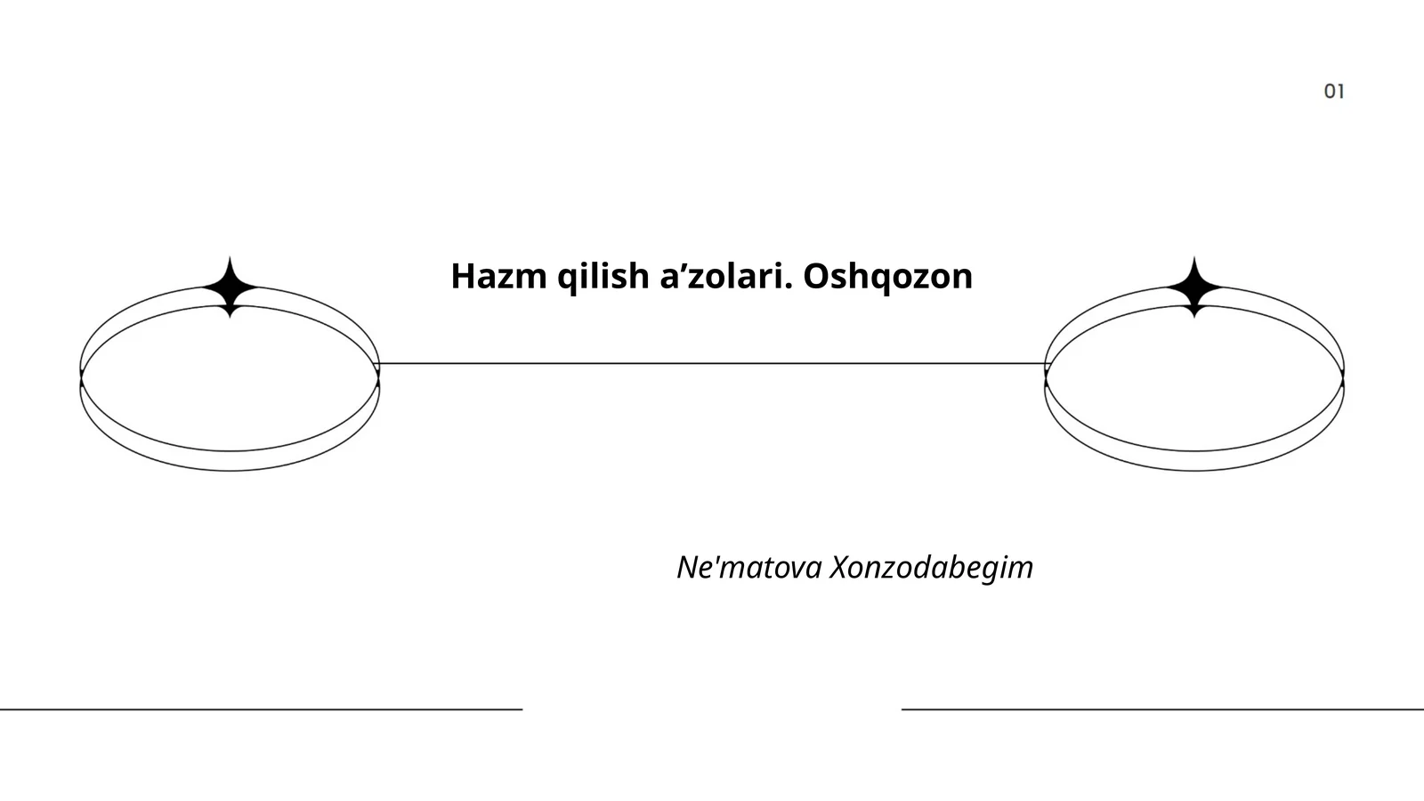 Hazm qilish aʼzolari. Oshqozon