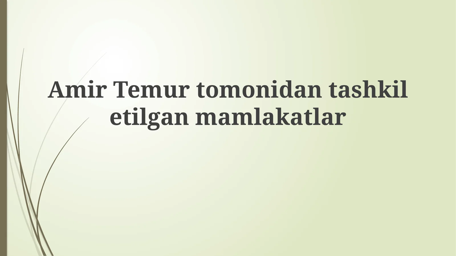 Amir Temur davlati