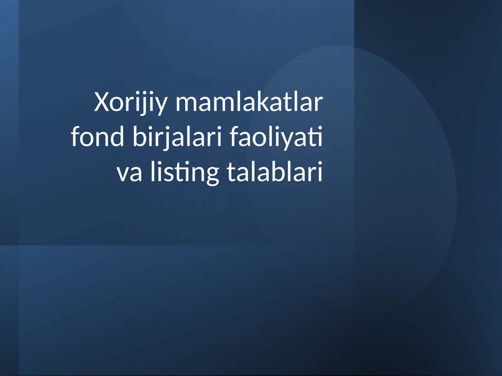 Fond birjasi