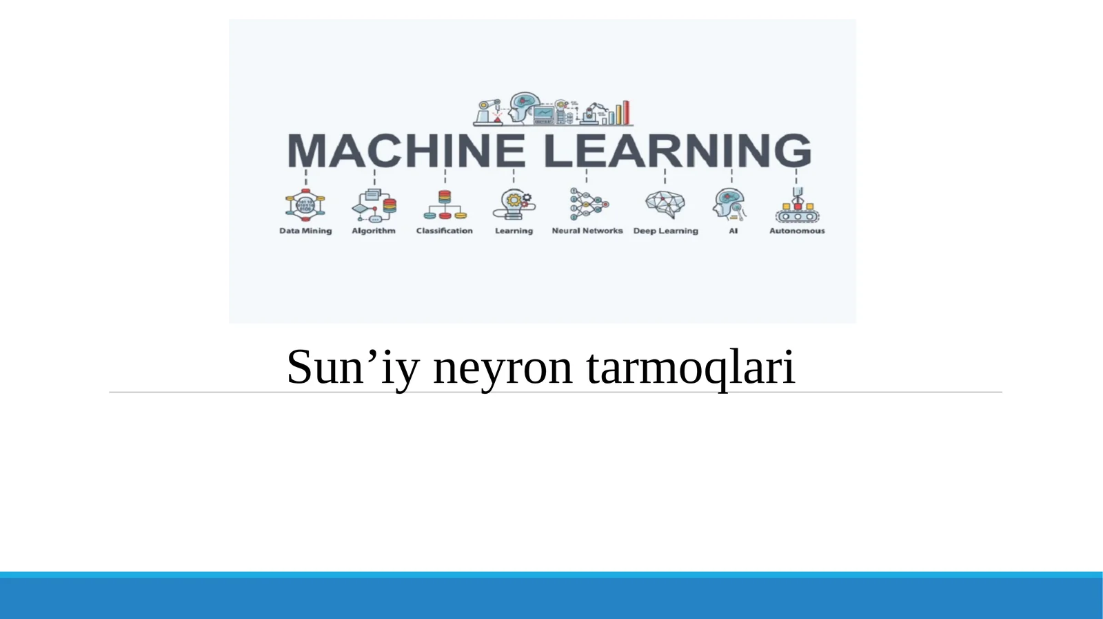 Sun’iy neyron tarmoqlari