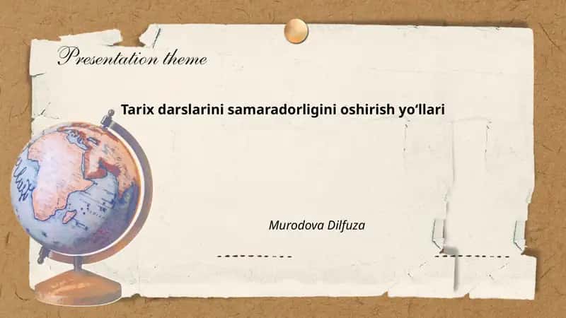 Zamonaviy pedagogik texnologiyalar