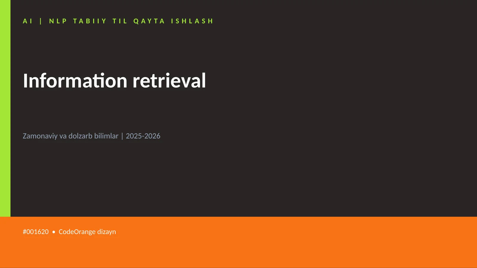 Information retrieval