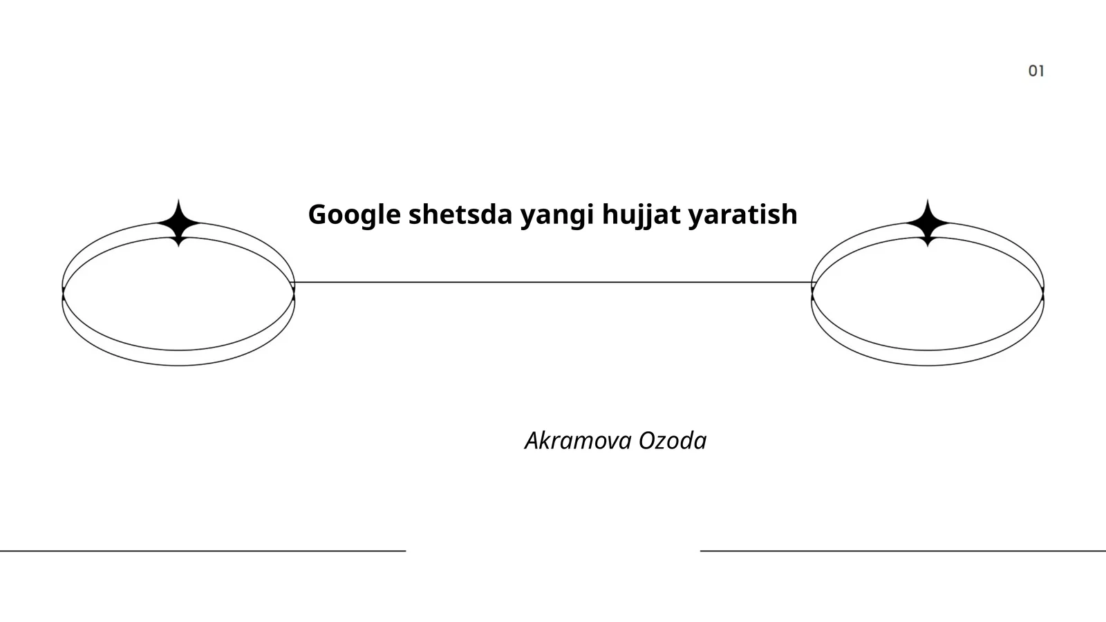 Google Sheets-da yangi hujjat yaratishning asosiy usullari