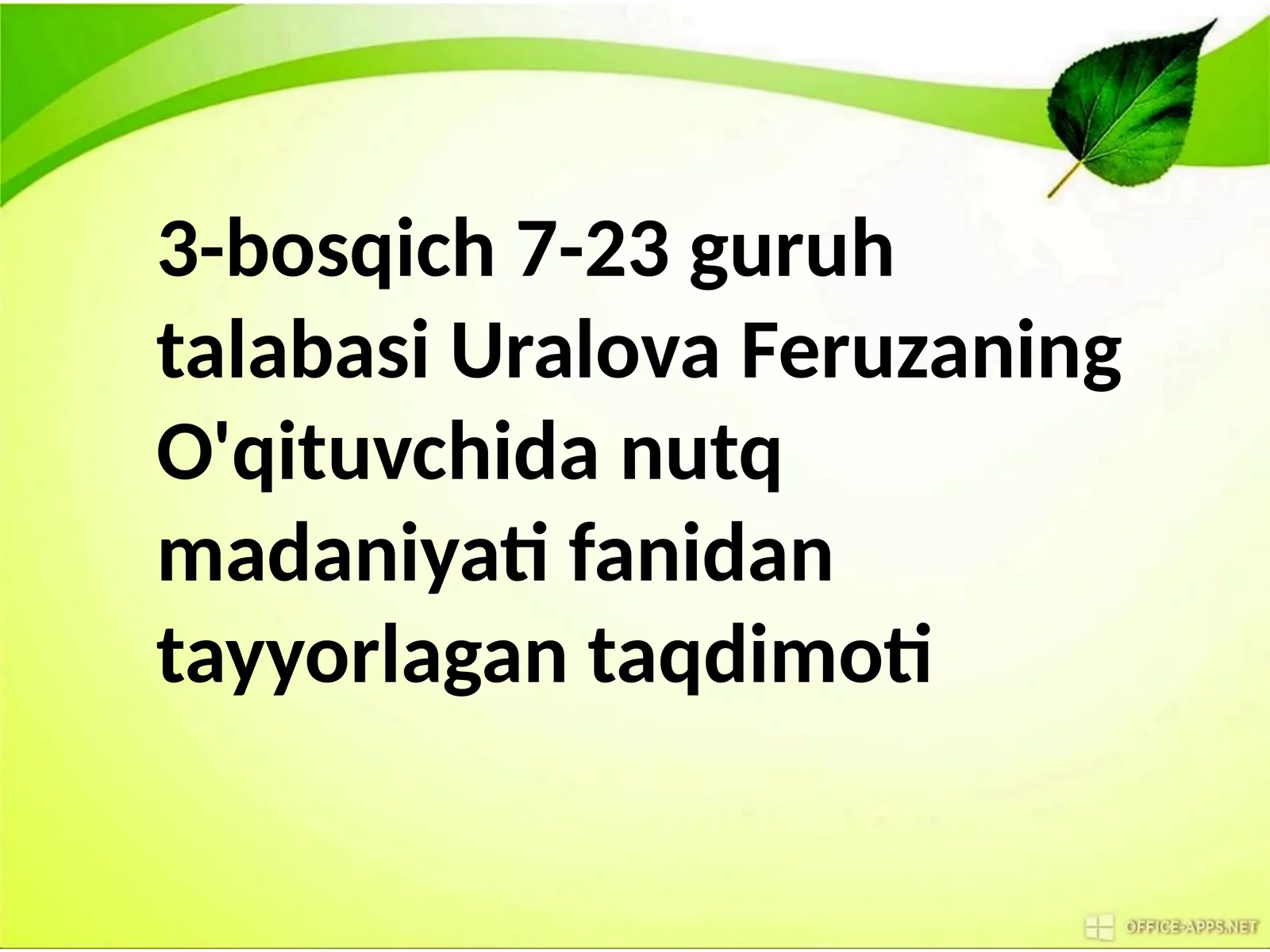 Nutqning boyligi