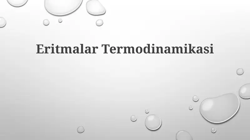 EritmalarTermodinamikasi