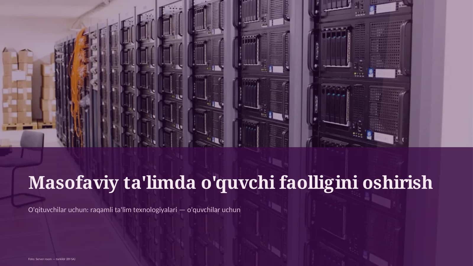 Raqamli ta'lim texnologiyalari