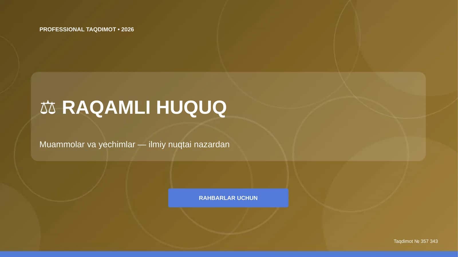 RAQAMLI HUQUQ