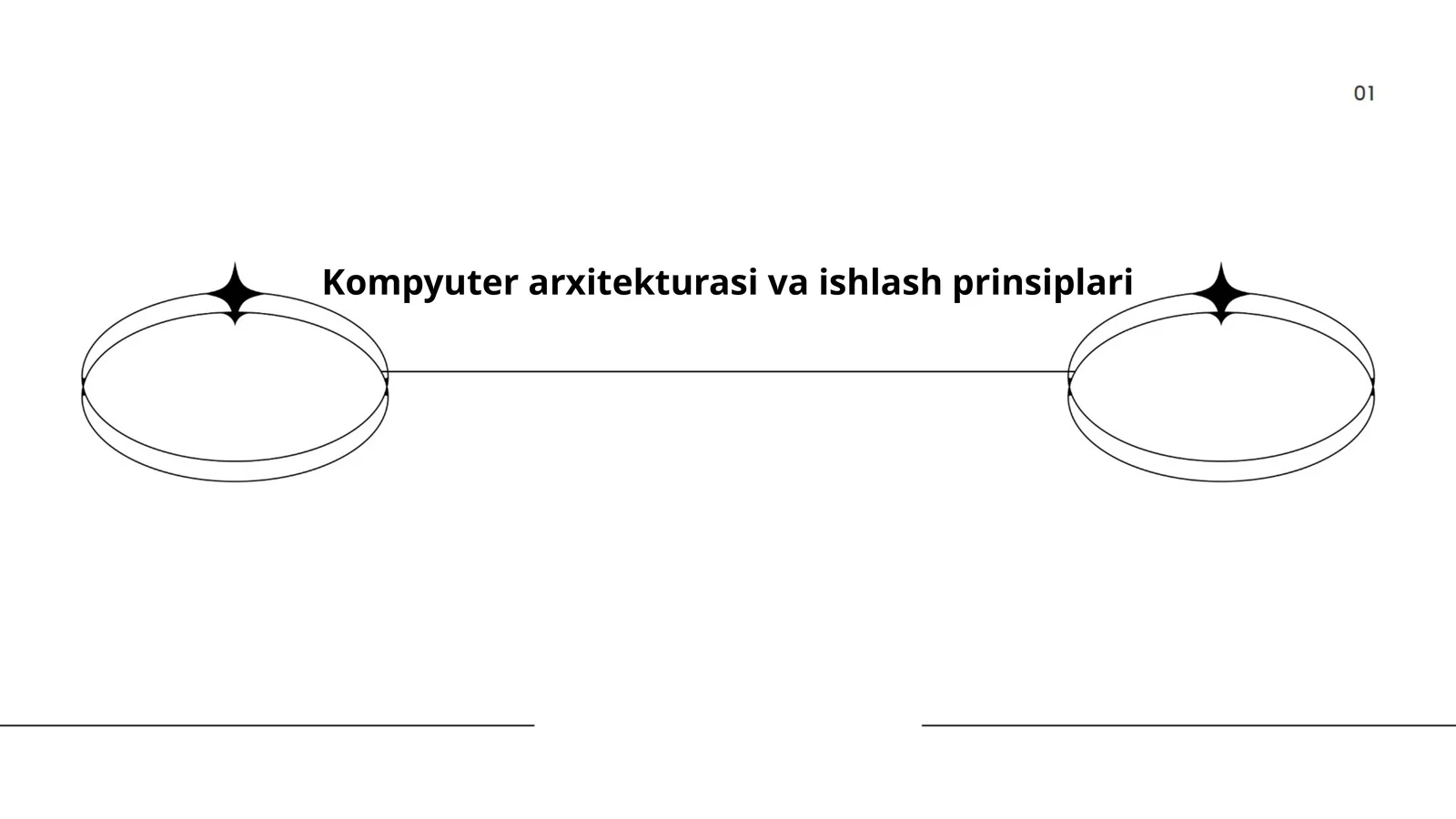 Kompyuter arxitekturasi va ishlash prinsiplari