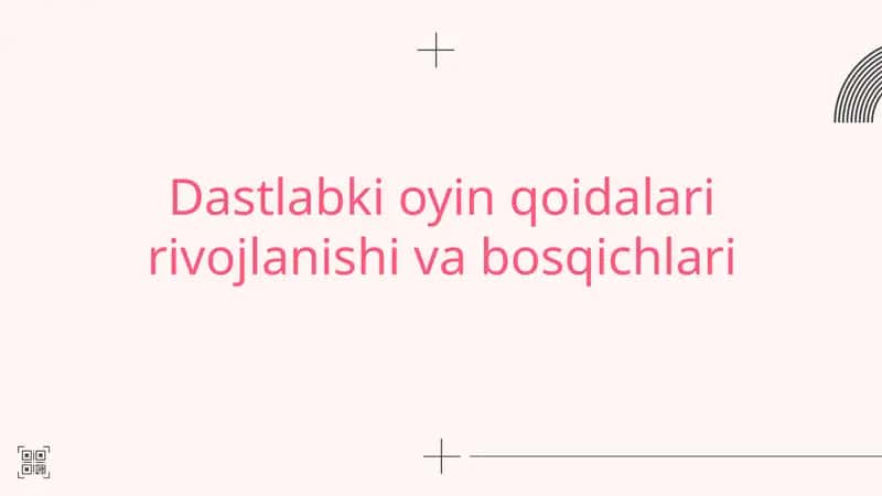 Oyin Qoidalari