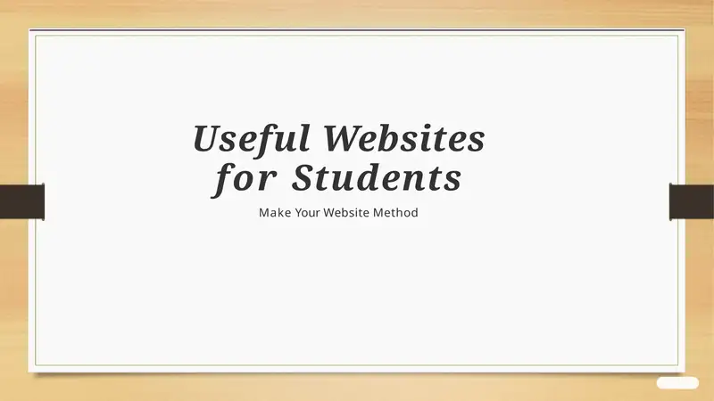 Useful Websites for Students