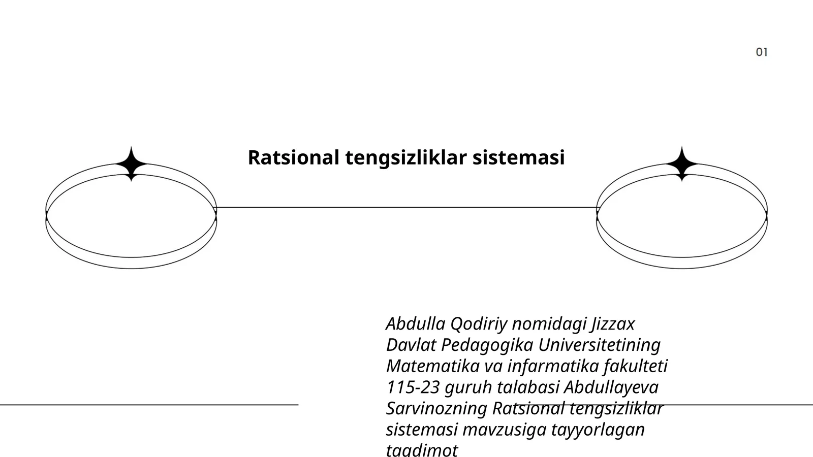 Ratsional tengsizliklar sistemasi