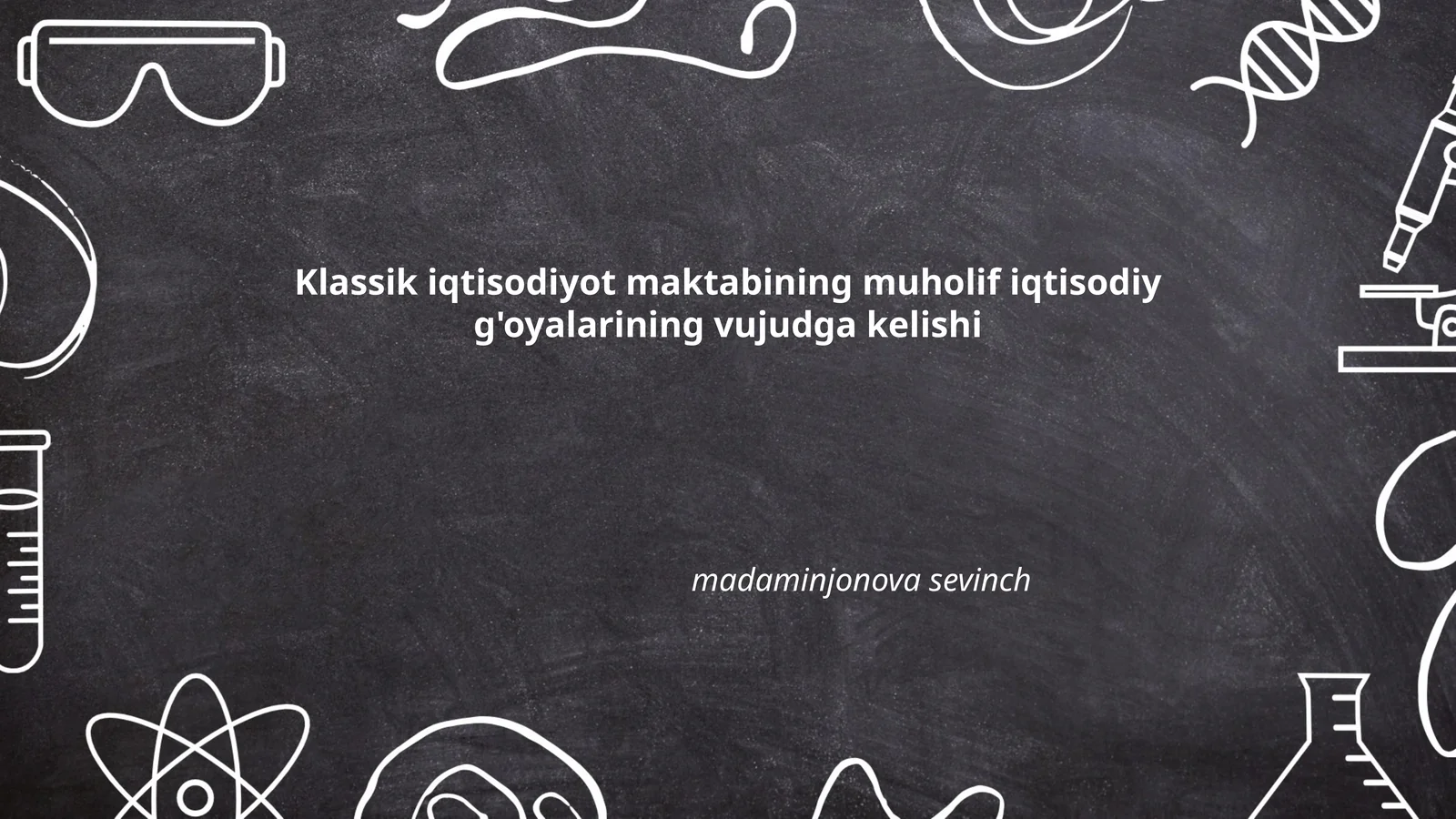 Klassik iqtisodiyot maktabining muholif iqtisodiy g'oyalarining vujudga kelishi