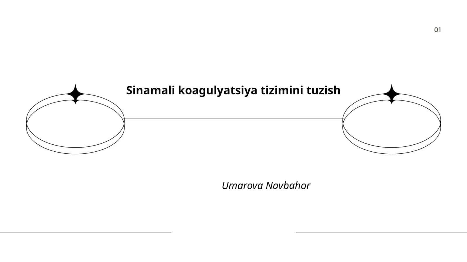 Sinamali koagulyatsiya tizimini tuzish