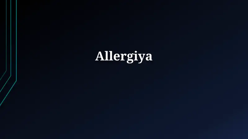 Allergiya