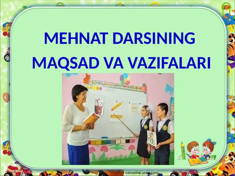 Mehnat Darslari