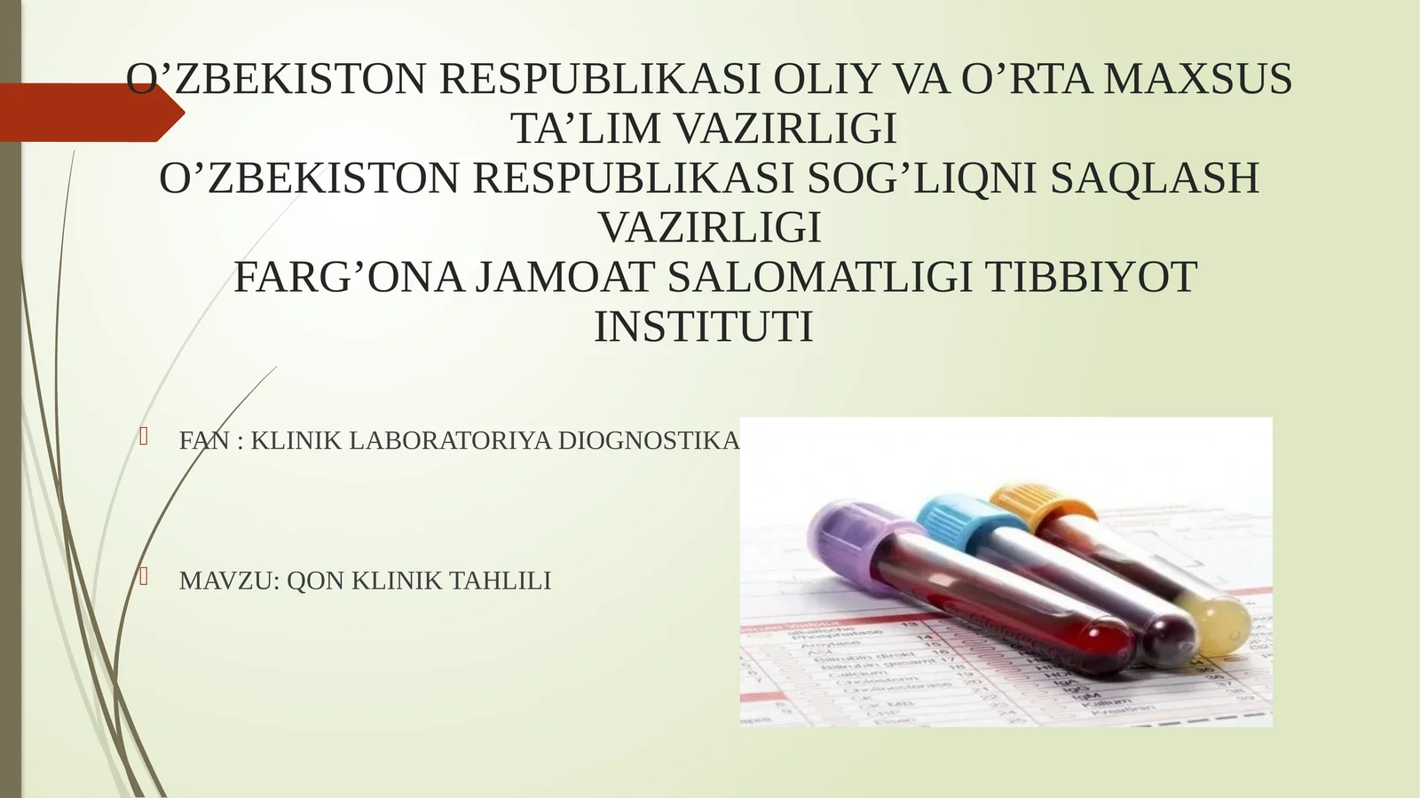 QON KLINIK TAHLILI