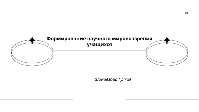 Формирование научного мировоззрения учащихся