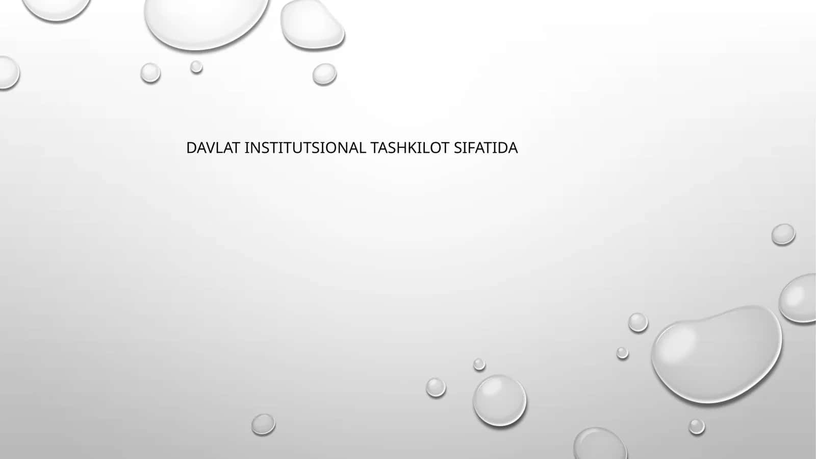 Davlatning funksiyalari