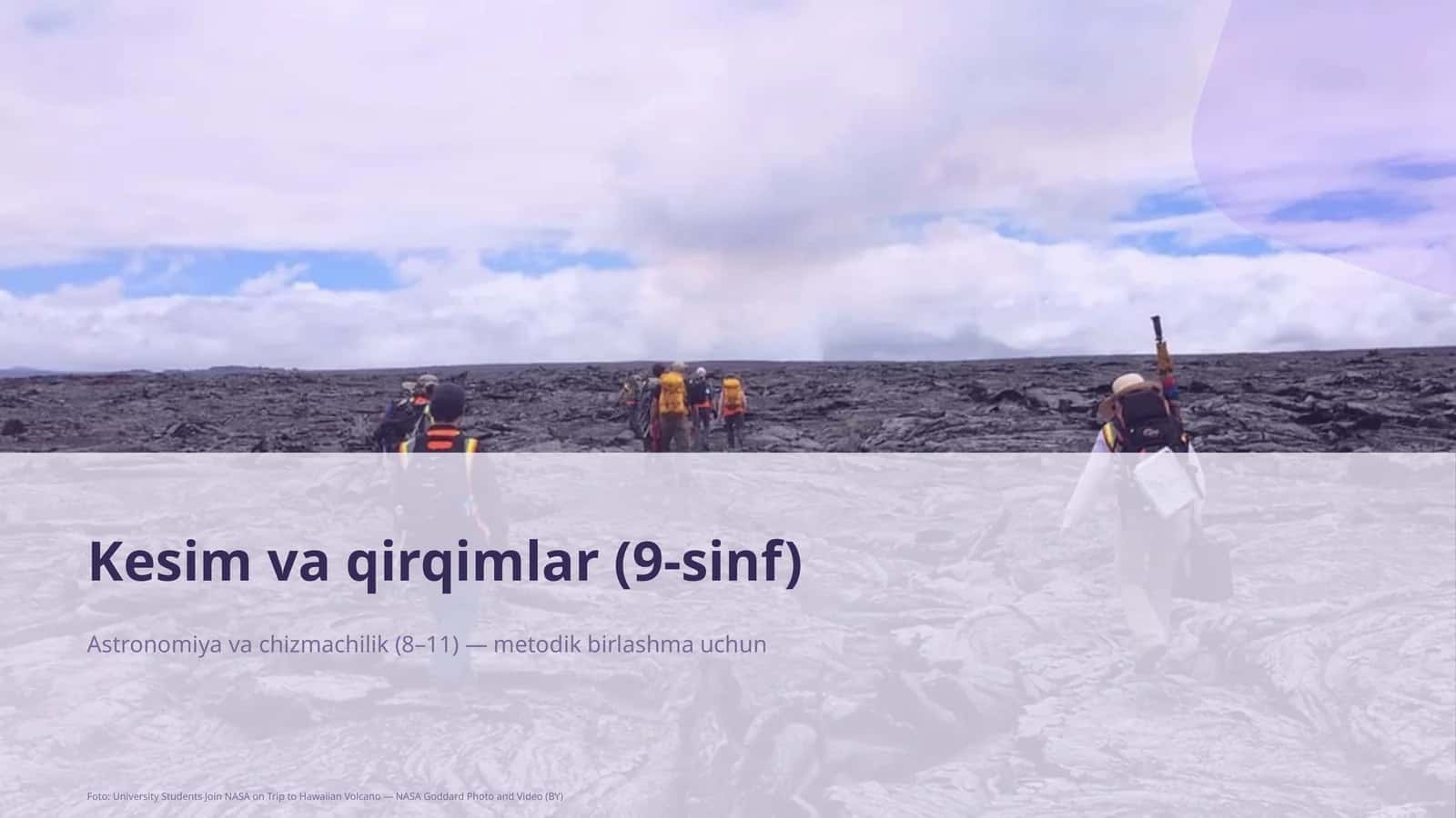 Kesim va qirqimlar (9-sinf)