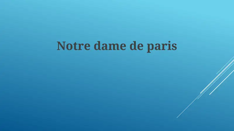 Notre-Dame de Paris