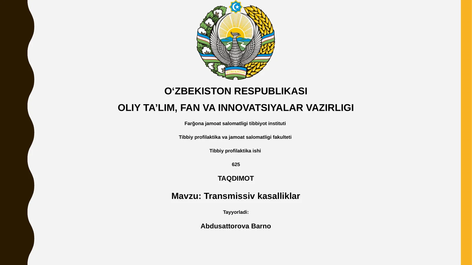 Transmissiv kasalliklar