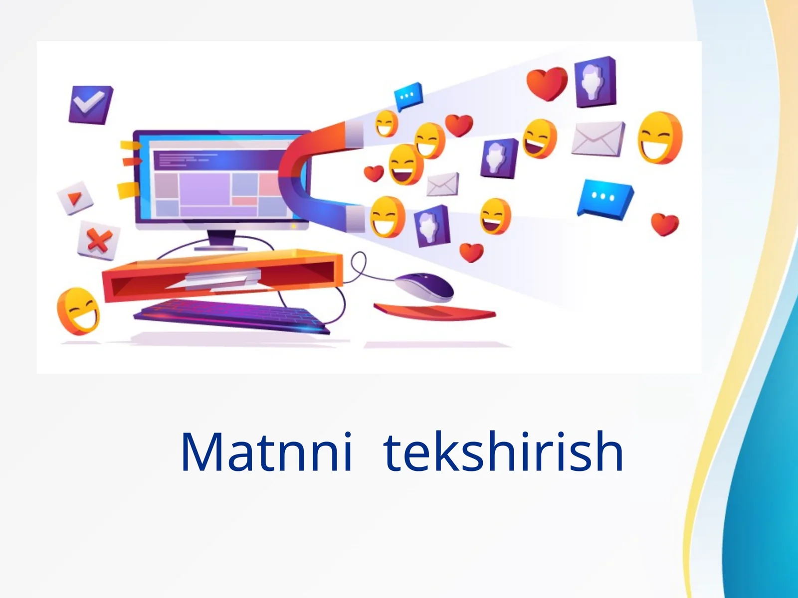 Matnnitekshirish