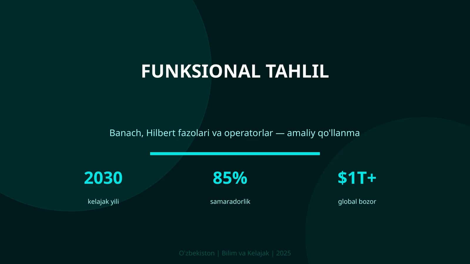 Funksional tahlil